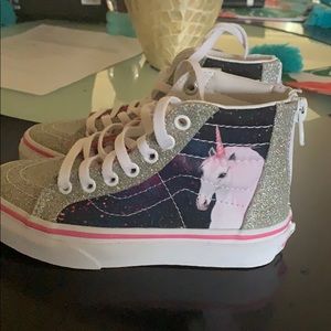 Brand new little girls vans size 11